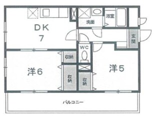 サニーコートの物件間取画像